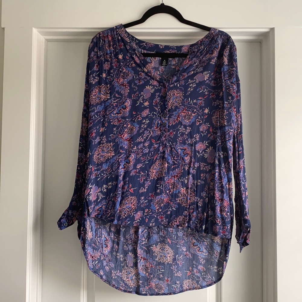 Nine West Patterned Blouse